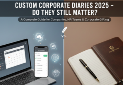 Custom Corporate Diaries for Office Use – Worth It or Not?