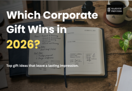 Top 10 Corporate Gift Ideas for 2026: And Why Notebooks Always Win