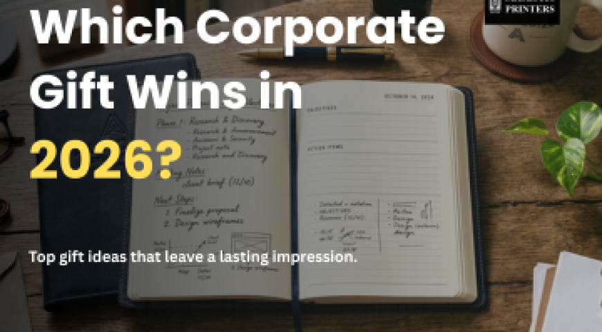 Top 10 Corporate Gift Ideas for 2026: And Why Notebooks Always Win